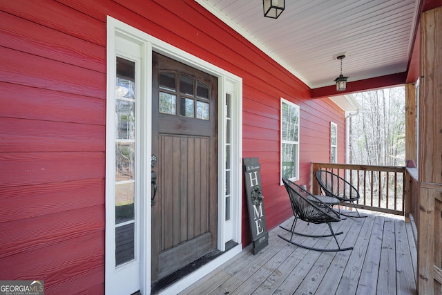 230 Thorpe Rd, Jackson, GA 30233 - view of exterior entry featuring a porch