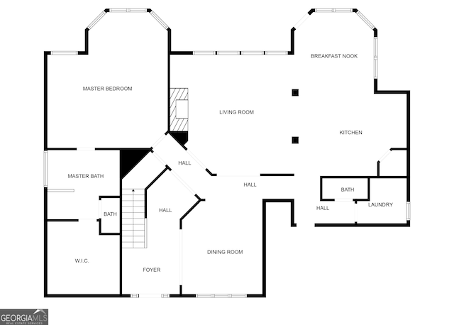 204 Carmell Ct, Mcdonough, GA 30252 - view of property floor plan