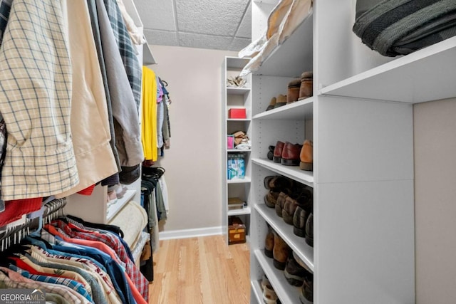 3076 Harris Mill Ct, Duluth, GA 30096 - spacious closet featuring wood finished floors