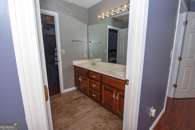 46 Cedar Ridge Dr, Toccoa, GA 30577 - bathroom featuring double vanity