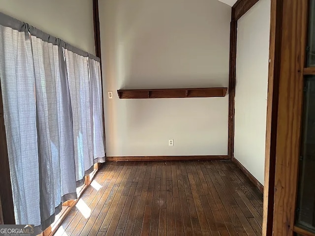 2917 Katherine Valley Rd, Decatur, GA 30032 - spare room with dark wood-type flooring and baseboards