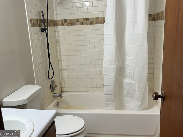2917 Katherine Valley Rd, Decatur, GA 30032 - bathroom featuring vanity and shower / tub combo