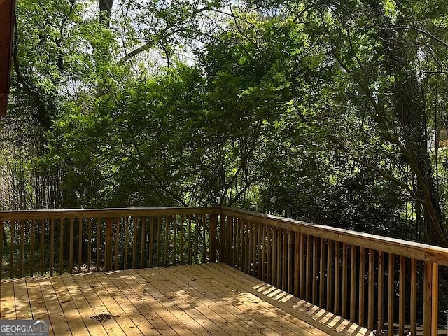 2917 Katherine Valley Rd, Decatur, GA 30032 - view of wooden deck