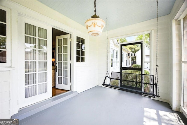 3579 Overlook Ave, Macon, GA 31204 - view of unfurnished sunroom