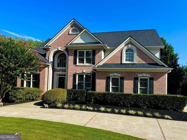 801 Windsor Rdg, Canton, GA 30115 - view of front facade featuring brick siding