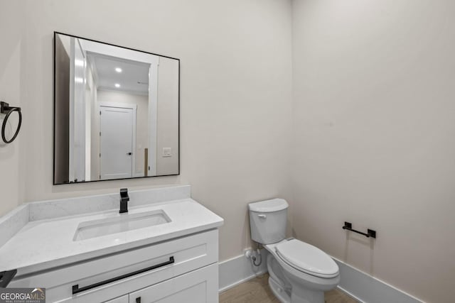 1131 Glen Eagle Dr, Greensboro, GA 30642 - bathroom with toilet and vanity