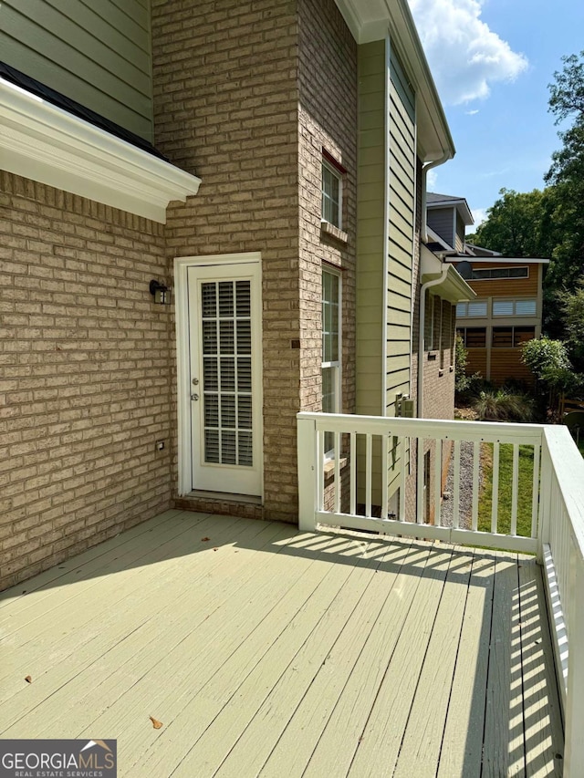 205 Huntington Shoals Dr, Athens, GA 30606 - view of deck