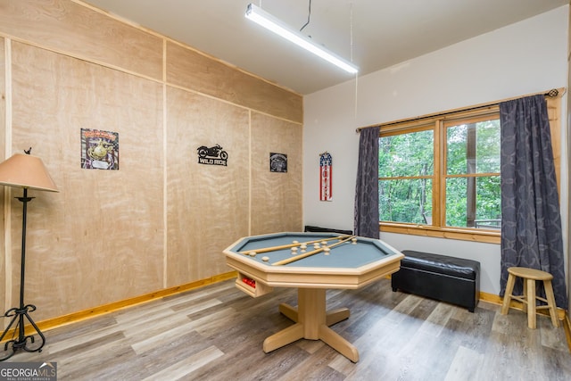 105 Ranch Mountain Ct, Dahlonega, GA 30533 - rec room with wood finished floors