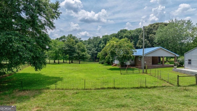 1131 Treadwell Bridge Rd, Statham, GA 30666 - view of fenced yard