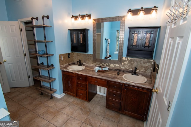 214 Hunters Chase, Byron, GA 31008 - full bath with tile patterned floors and double vanity