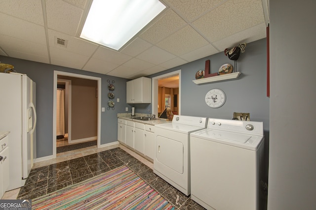 219 John Garner Rd, Dahlonega, GA 30533 - washroom featuring cabinet space and washer and dryer