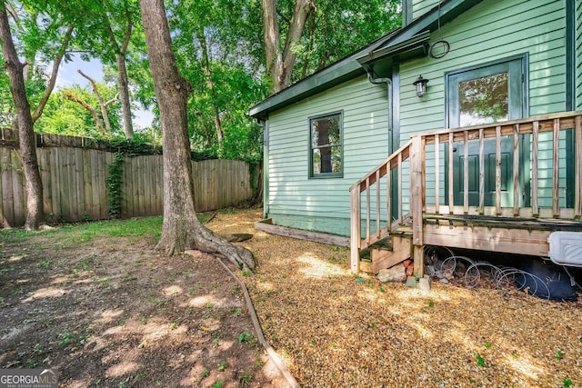 216 Leyden St, Decatur, GA 30030 - view of home's exterior with a deck