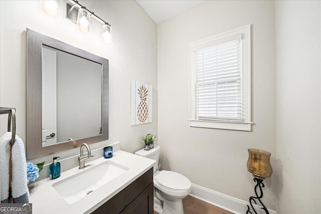 410 Anglin Walk, Alpharetta, GA 30009 - bathroom featuring toilet and vanity