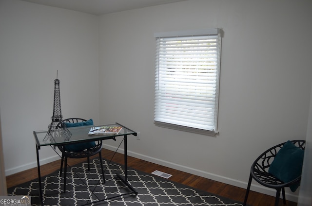 4447 Pharr Ave Unit 0, Macon, GA 31204 - office featuring baseboards and wood finished floors