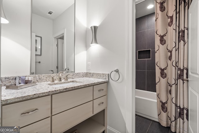 112 Springhill Ln, Clarkesville, GA 30523 - full bath featuring vanity and shower / tub combo