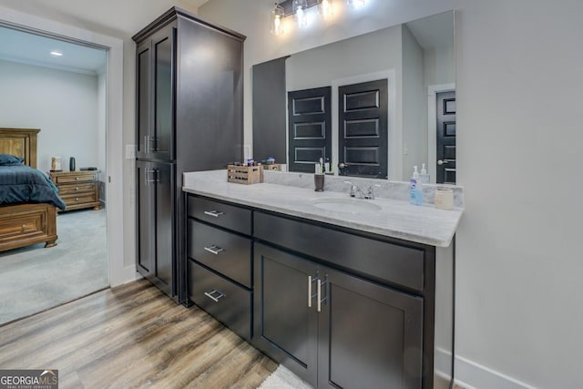 2591 Reids Ferry Rd, Buckhead, GA 30625 - ensuite bathroom featuring vanity and wood finished floors