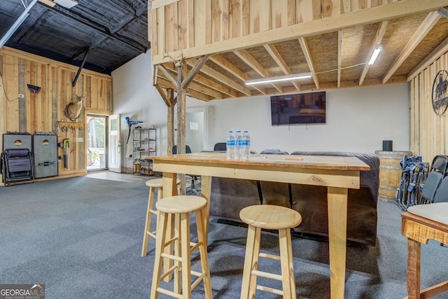 2591 Reids Ferry Rd, Buckhead, GA 30625 - bar area with carpet floors