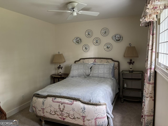320 E 3rd Ave, Rome, GA 30161 - bedroom with carpet floors and ceiling fan