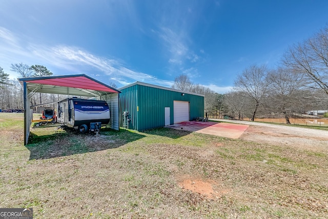 339 Jones Rd, Jefferson, GA 30549 - view of outbuilding featuring dirt driveway