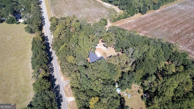 281 Noel C Conaway Rd, Guyton, GA 31312 - aerial overview of property's location featuring rural landscape