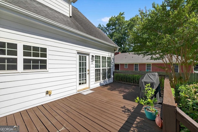 103 W Second St, Greensboro, GA 30642 - wooden terrace with area for grilling