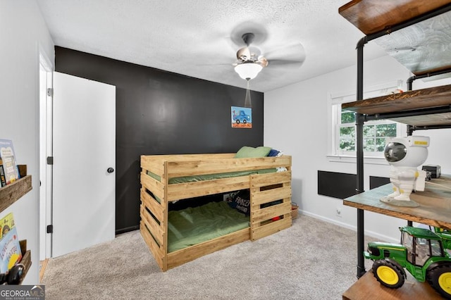 1724 Cedar Grove Church Rd, Winder, GA 30680 - bedroom with carpet and a textured ceiling