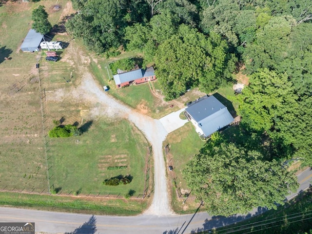 1724 Cedar Grove Church Rd, Winder, GA 30680 - aerial view of property and surrounding area