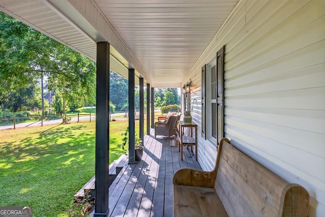 1724 Cedar Grove Church Rd, Winder, GA 30680 - view of porch