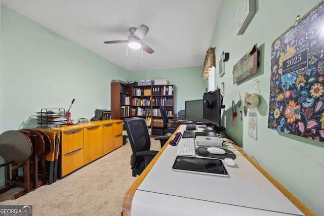 1809 Claron Ave, Conley, GA 30288 - office space featuring carpet floors and a ceiling fan