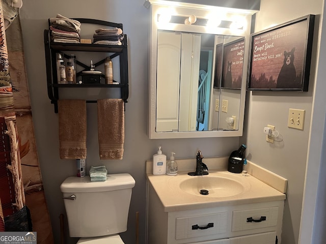 2203 Honeybee Creek Dr, Griffin, GA 30224 - bathroom featuring toilet and vanity