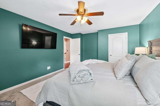 1146 Simonton Peak Way, Lawrenceville, GA 30045 - bedroom with carpet flooring and ceiling fan