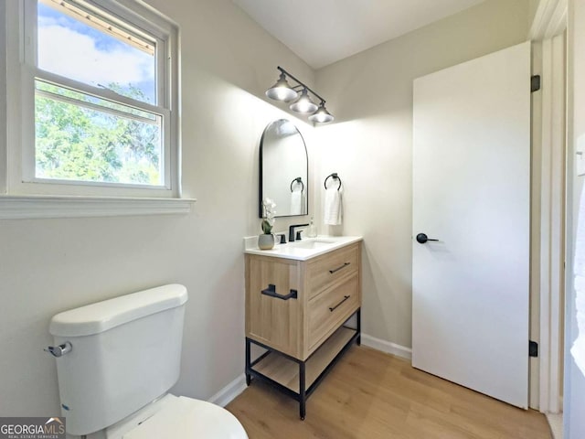 107 Runaway Point Rd, Savannah, GA 31404 - half bath with wood finished floors and vanity