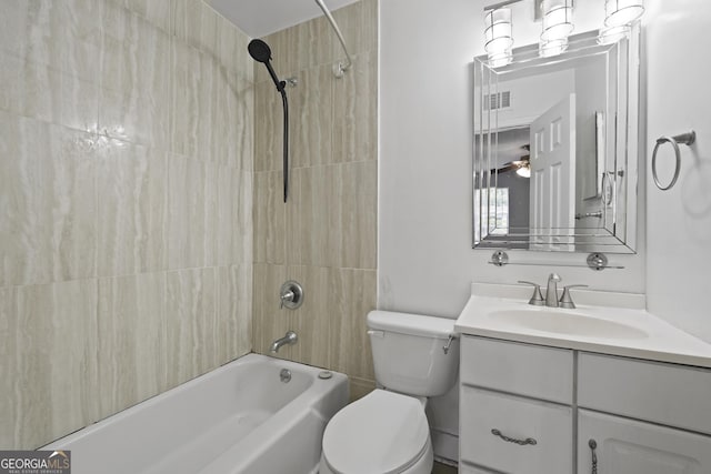 631 Valleybrook Rd, Savannah, GA 31419 - full bathroom with shower / bath combination and vanity