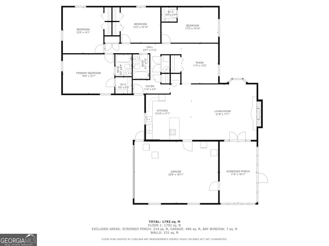 631 Valleybrook Rd, Savannah, GA 31419 - view of room layout