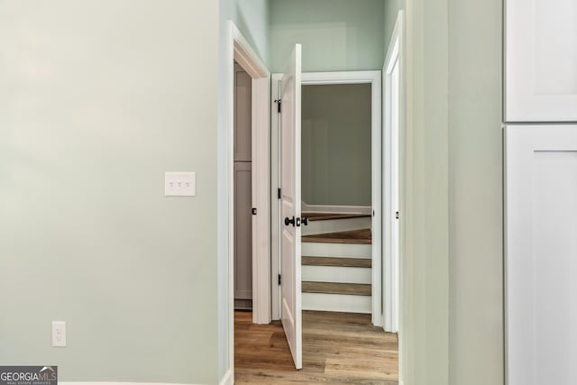 148 David Elder Rd, Griffin, GA 30223 - hall featuring light wood-style flooring