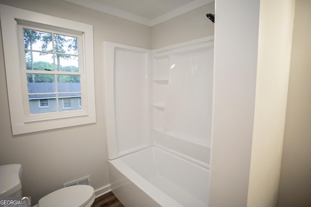 235 Cindy St, Jackson, GA 30233 - bathroom featuring toilet and  shower combination