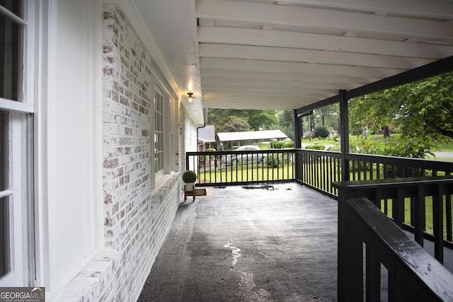 235 Cindy St, Jackson, GA 30233 - view of wooden deck