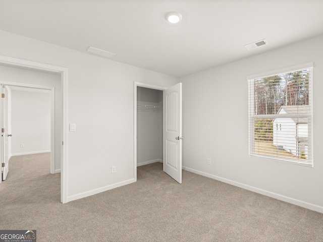 410 Oak View Ln, Dallas, GA 30157 - unfurnished bedroom featuring light colored carpet and a closet
