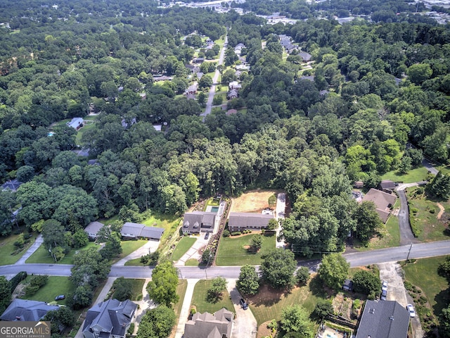 198 Hillcrest Dr, Calhoun, GA 30701 - drone / aerial view of a forest