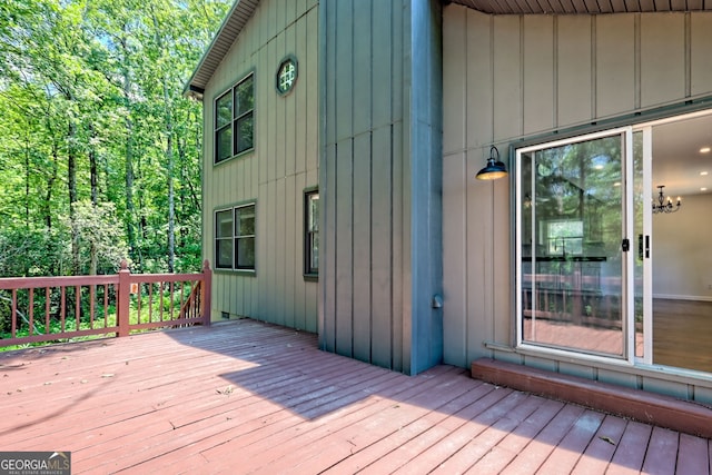 967 Saddle Gap Dr, Clayton, GA 30525 - view of wooden deck