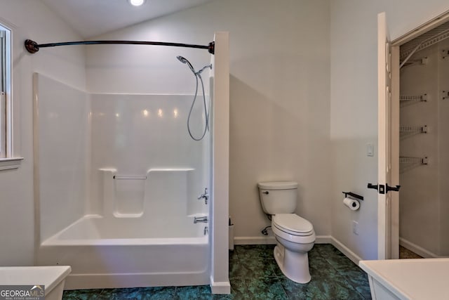 967 Saddle Gap Dr, Clayton, GA 30525 - full bath with  shower combination, vanity, and tile patterned floors
