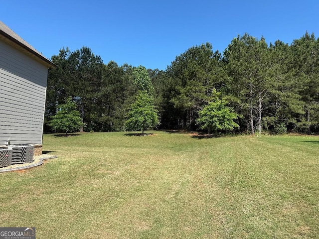 173 Lavender Way, Mcdonough, GA 30252 - view of green lawn with a view of trees