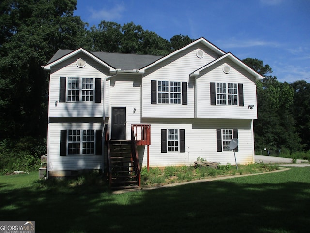 181 Thorpe Rd, Jackson, GA 30233 - bi-level home featuring a front lawn