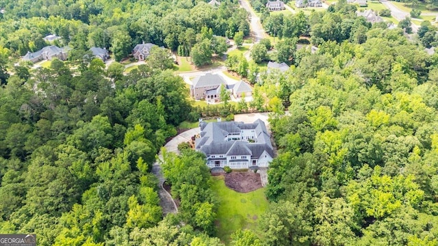 311 N Rivoli Farms Dr, Macon, GA 31210 - aerial view of property's location with a forest
