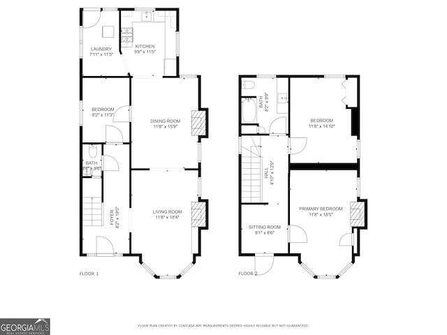 303 W 39th St, Savannah, GA 31405 - view of home floor plan