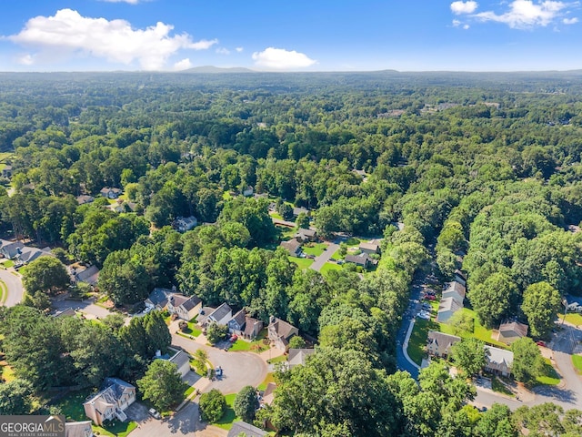 4015 Snowshoe Ct NW, Acworth, GA 30101 - view of property location featuring a heavily wooded area and nearby suburban area