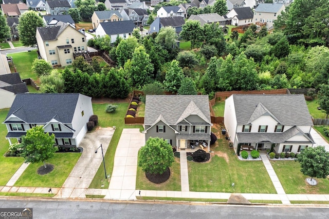 236 Creek View Ln, Acworth, GA 30102 - aerial view of residential area