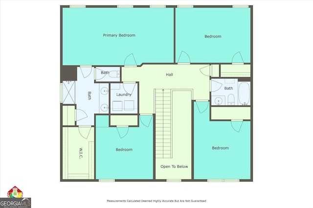 236 Creek View Ln, Acworth, GA 30102 - view of property floor plan