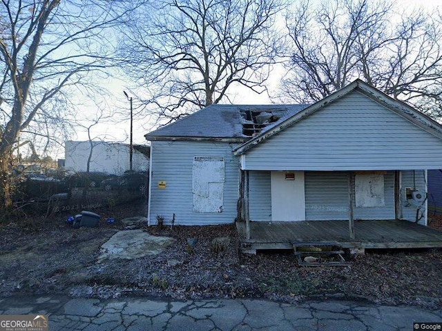 3200 Magnolia St, East Point, GA 30344 - view of front of home with covered porch