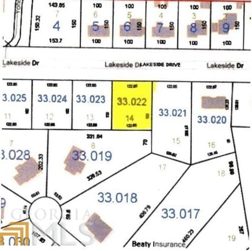 0 Lakeside Dr Lot 14, Eufaula AL, 36027 land for sale